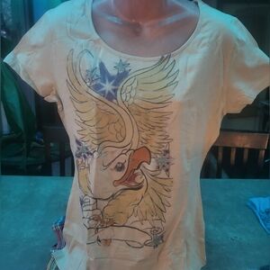 Ladies Airbrush Fitted Tshirt